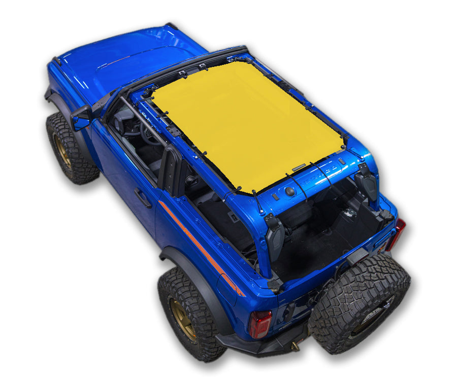 Ford Bronco Sun Shade Stock Printed Shade Top (2021–2026)
