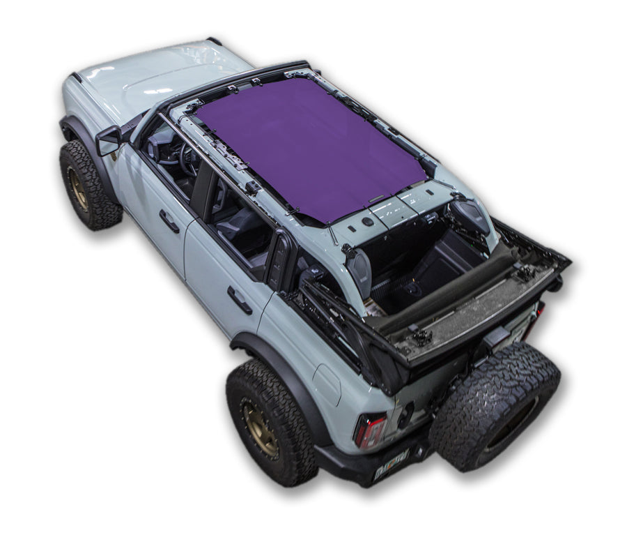 Ford Bronco Sun Shade Stock Printed Shade Top (2021–2026)