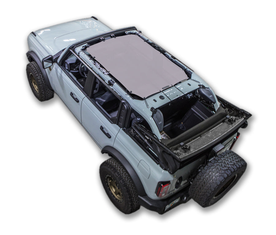 Ford Bronco Sun Shade Stock Printed Shade Top (2021–2026)