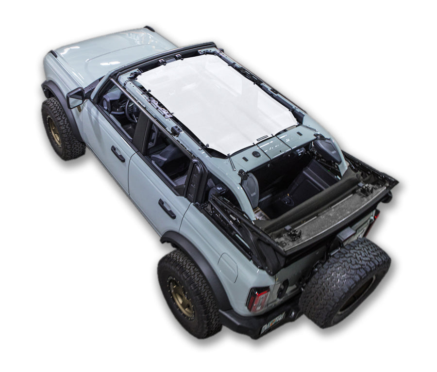 Ford Bronco Sun Shade Stock Printed Shade Top (2021–2026)