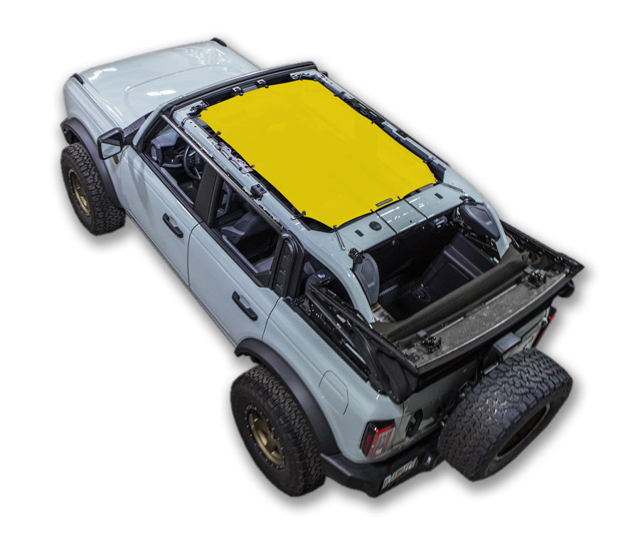 Ford Bronco Sun Shade Stock Printed Shade Top (2021–2026)
