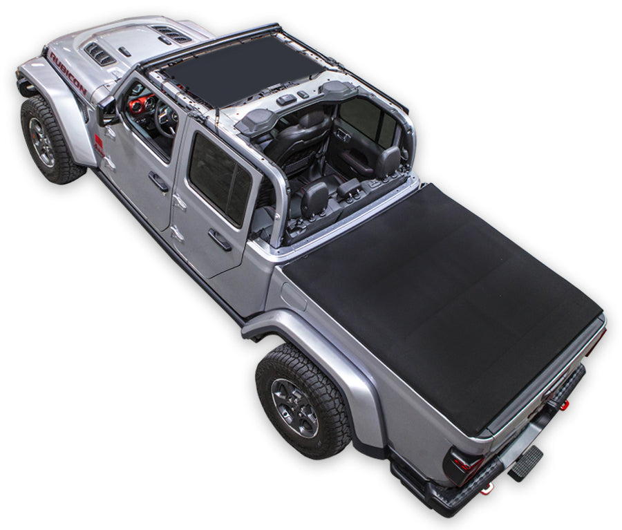 Jeep Gladiator JT Sun Shade Solid Color Shade Top (2019–2026)