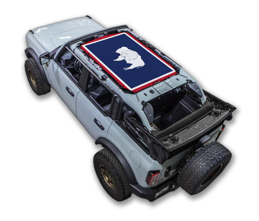 Ford Bronco Sun Shade Stock Printed Shade Top (2021–2026)