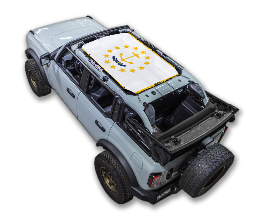 Ford Bronco Sun Shade Stock Printed Shade Top (2021–2026)