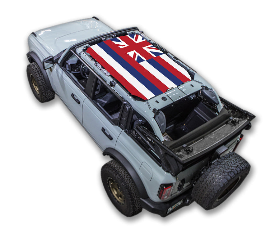 Ford Bronco Sun Shade Stock Printed Shade Top (2021–2026)