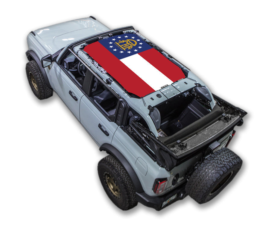 Ford Bronco Sun Shade Stock Printed Shade Top (2021–2026)