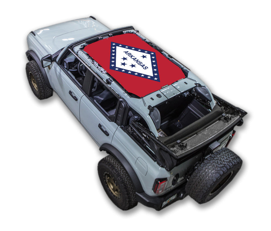 Ford Bronco Sun Shade Stock Printed Shade Top (2021–2026)