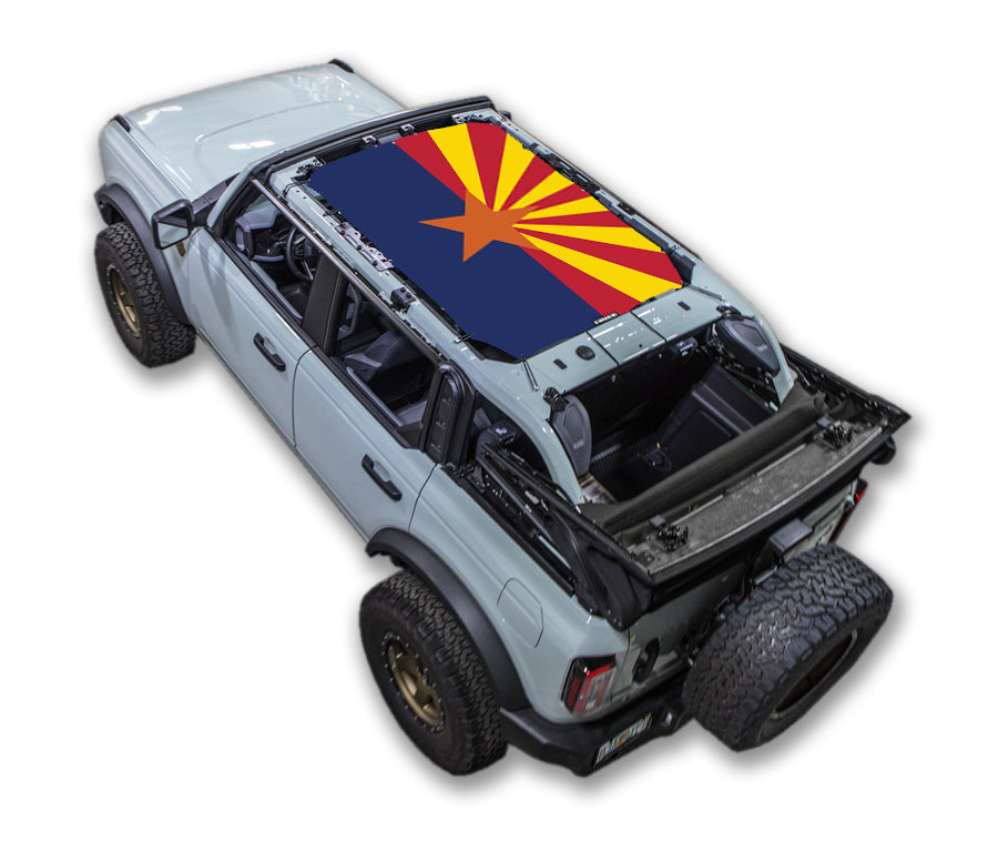 Ford Bronco Sun Shade Stock Printed Shade Top (2021–2026)