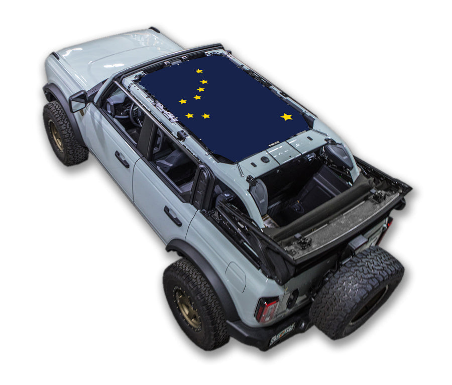 Ford Bronco Sun Shade Stock Printed Shade Top (2021–2026)