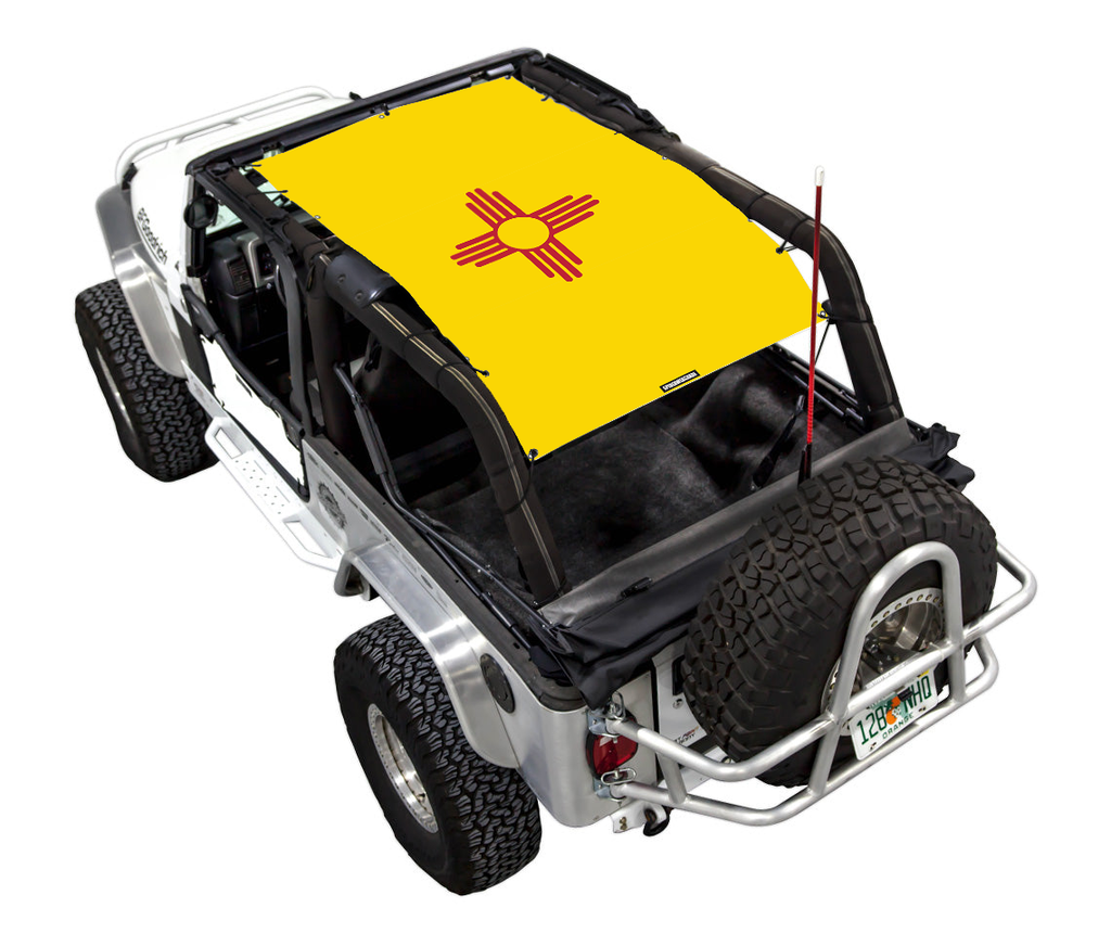 Jeep Wrangler LJ Sun Shade Stock Printed Shade Top (2004–2006)