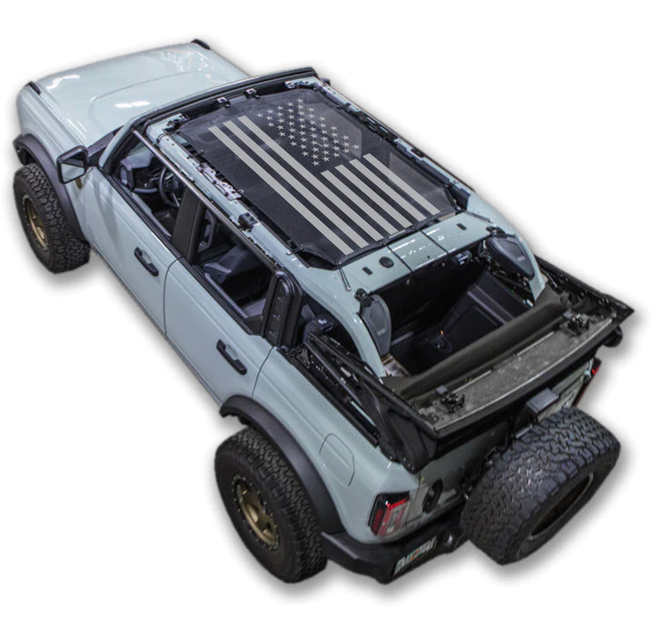 Ford Bronco Sun Shade Stock Printed Shade Top (2021–2026)
