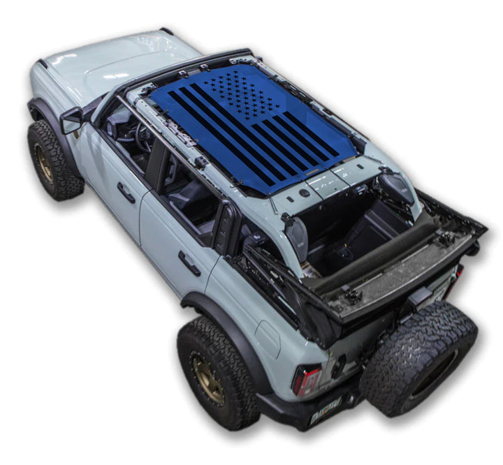 Ford Bronco Sun Shade Stock Printed Shade Top (2021–2026)