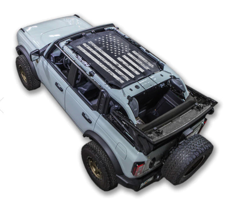 Ford Bronco Sun Shade Stock Printed Shade Top (2021–2026)