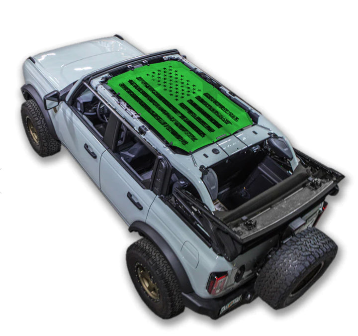 Ford Bronco Sun Shade Stock Printed Shade Top (2021–2026)