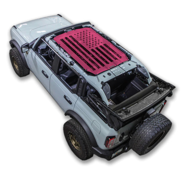 Ford Bronco Sun Shade Stock Printed Shade Top (2021–2026)