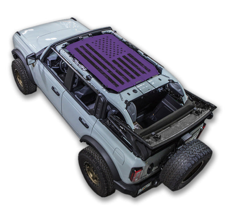 Ford Bronco Sun Shade Stock Printed Shade Top (2021–2026)