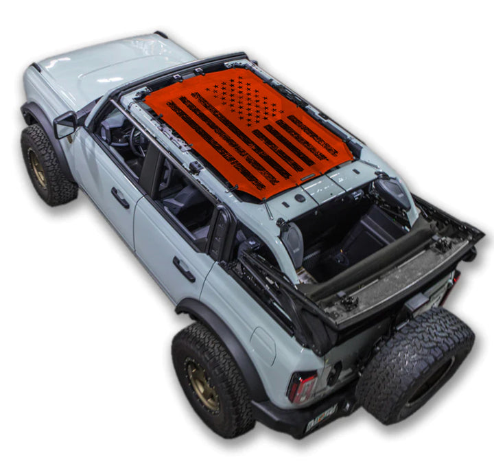 Ford Bronco Sun Shade Stock Printed Shade Top (2021–2026)