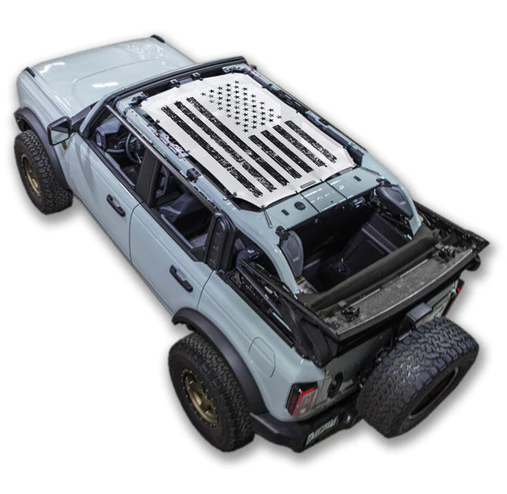 Ford Bronco Sun Shade Stock Printed Shade Top (2021–2026)