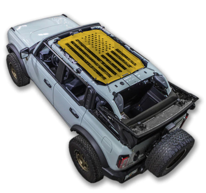 Ford Bronco Sun Shade Stock Printed Shade Top (2021–2026)