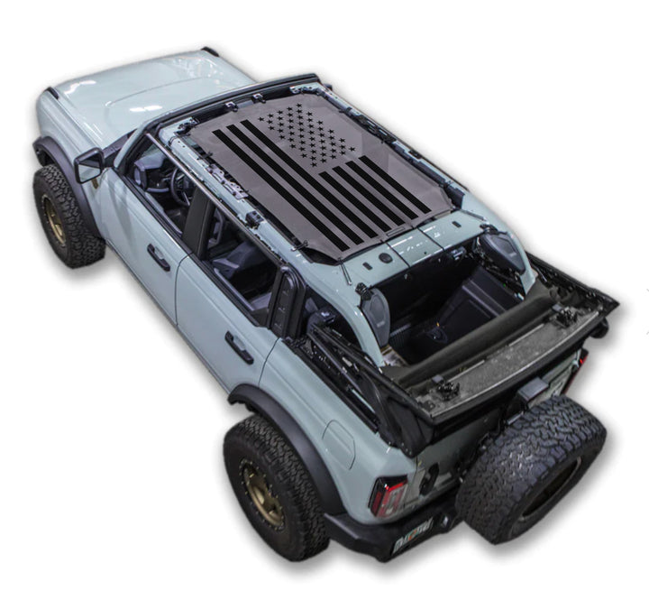Ford Bronco Sun Shade Stock Printed Shade Top (2021–2026)