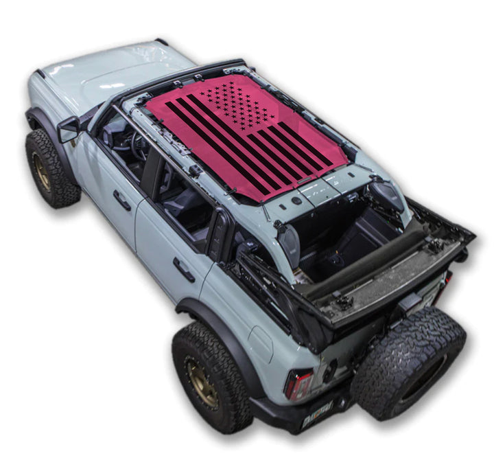 Ford Bronco Sun Shade Stock Printed Shade Top (2021–2026)