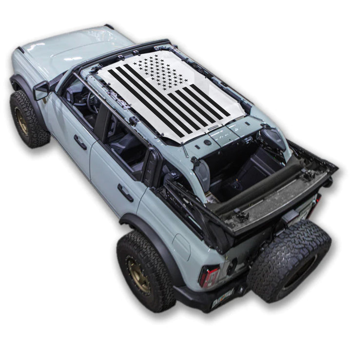 Ford Bronco Sun Shade Stock Printed Shade Top (2021–2026)