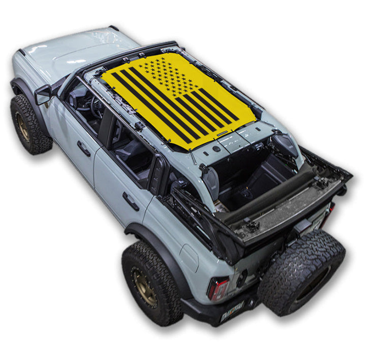 Ford Bronco Sun Shade Stock Printed Shade Top (2021–2026)