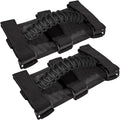 Roll Bar Grab Handles for Jeep Wrangler, Gladiator, and CJs-Black OTC