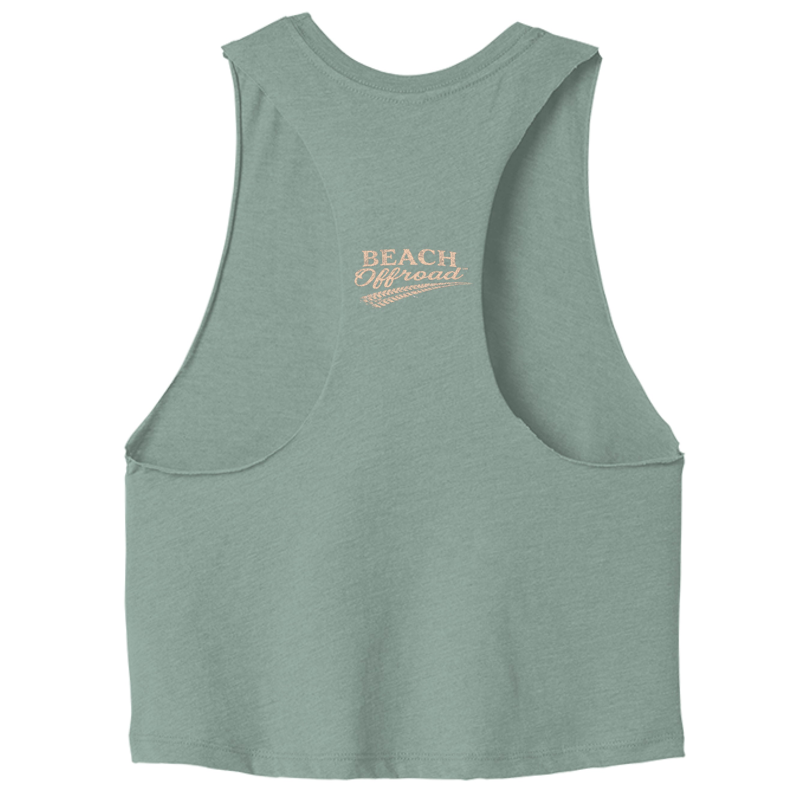 Heather Dusty Blue - BACK