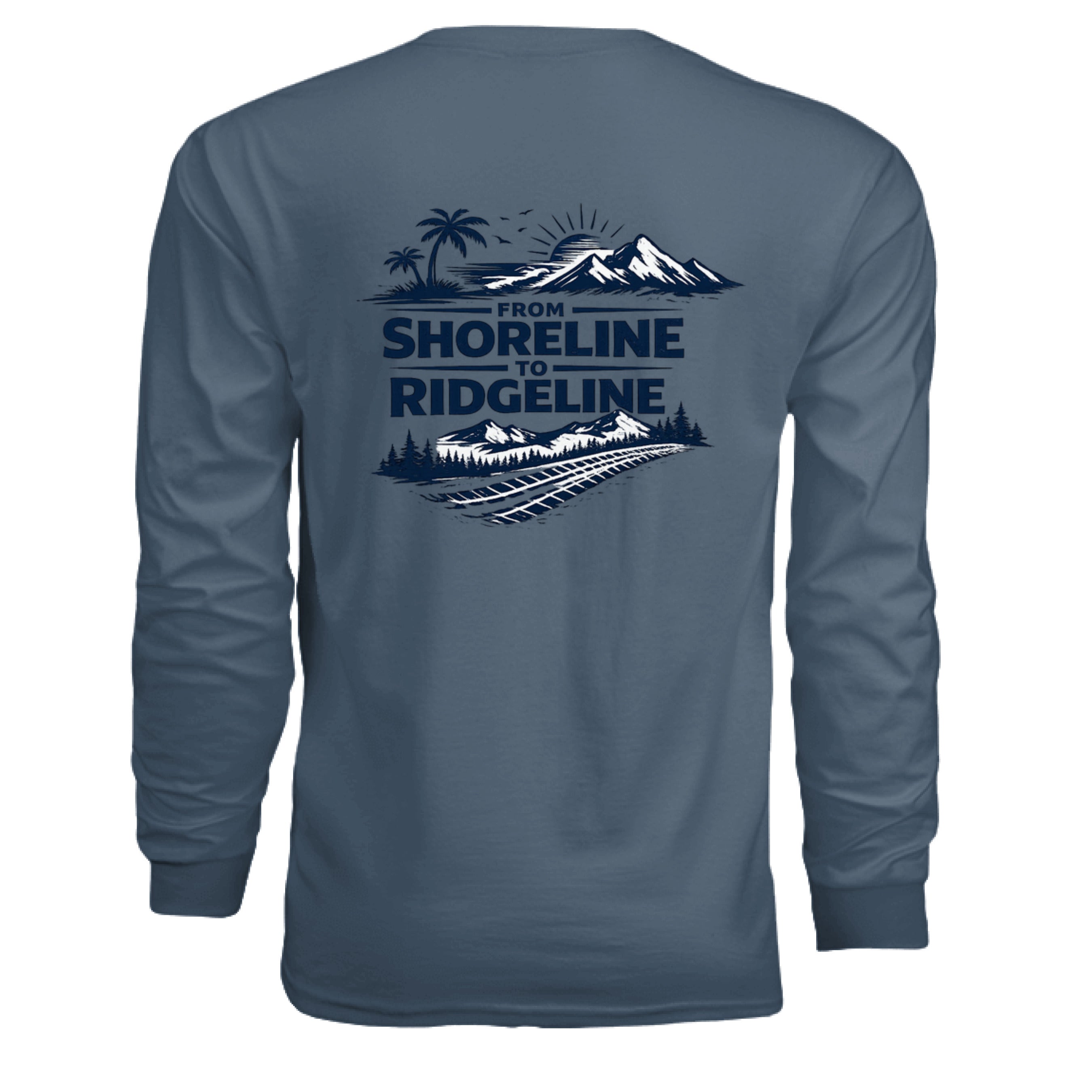 INDIGO BLUE - BACK